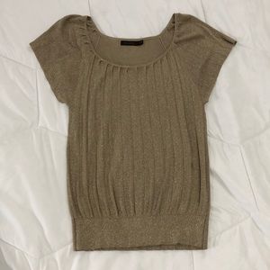 Gold Shimmer top